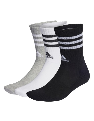 Calcetin Multicolor ADIDAS 3S C SPW CRW 3P UNISEX