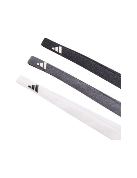 Cinta de Pelo ADIDAS 3PP HAIRBAND NEGRO/GRIS