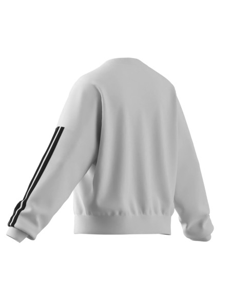 Sudadera Adidas  (Manga Larga)  W 3S FT SWT- BLANCO-MUJER