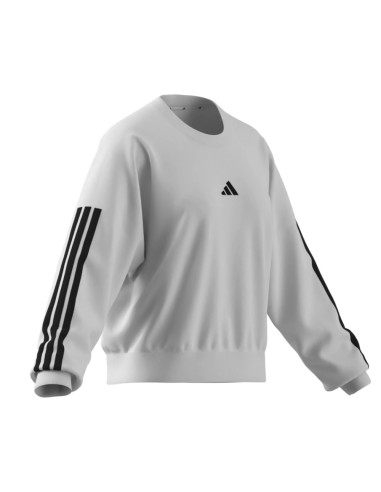 Sudadera Adidas  (Manga Larga)  W 3S FT SWT- BLANCO-MUJER