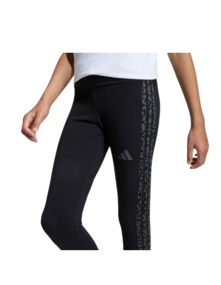 MALLA ADIDAS NIÑA NEGRA ALGODON KB6977JG AN 3S LEG BLACK/WHITE