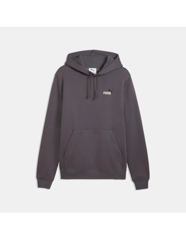 Sudadera Gris PUMA ESS 2 COLOR Small No. 1 Logo Hoodie FL