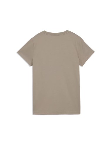 Camiseta Gris Puma ESS No. 1 Logo Tee