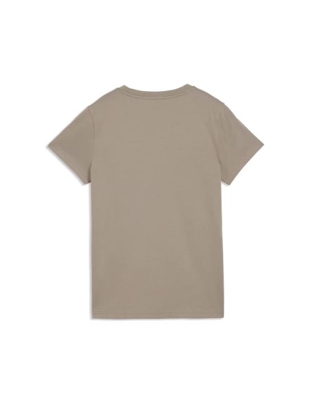 Camiseta Gris Puma ESS No. 1 Logo Tee