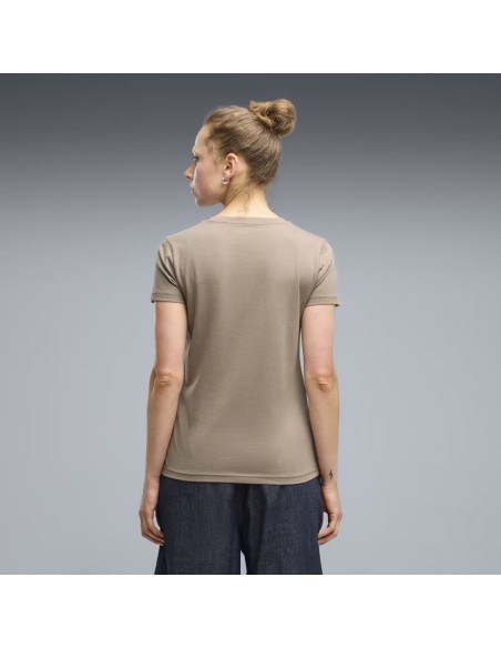 Camiseta Gris Puma ESS No. 1 Logo Tee