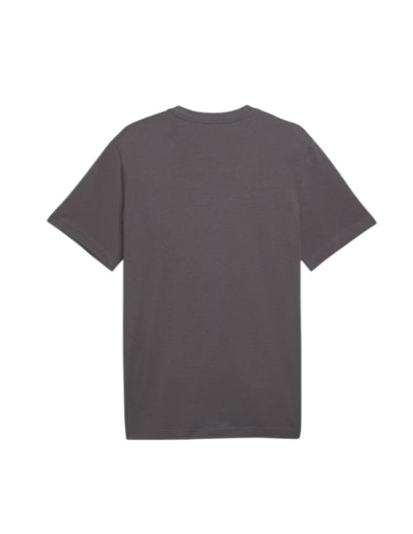Camiseta Gris Puma ESS 2 COLOR No. 1 Logo Tee manga corta