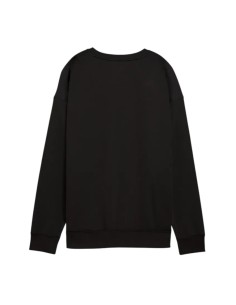 Sudadera Negra PUMA ESS SMALL NO 1 LOGO RELAXED CREW FL