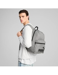 Mochila Gris Puma-PUMA PHASE Backpack III UNISEX