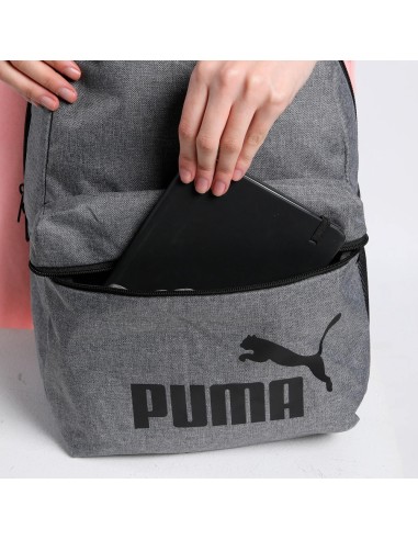 Mochila Gris Puma-PUMA PHASE Backpack III UNISEX