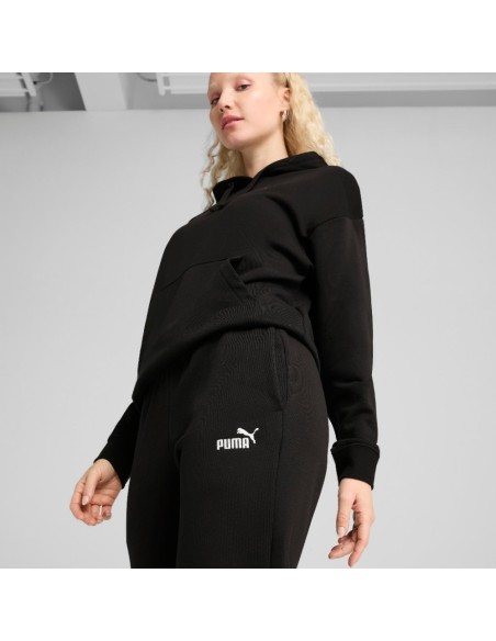 Pantalón Negro PUMA ESS Small No. 1 Logo Sweatpants FL