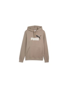 Sudaera Marrón PUMA ESS 2 COLOR NO 1 LOGO HOODIE FL