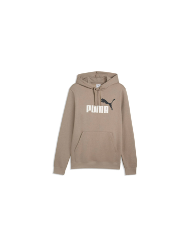 Sudaera Marrón PUMA ESS 2 COLOR NO 1 LOGO HOODIE FL