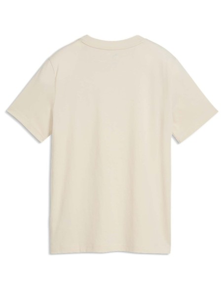 Camiseta Beige Puma-ESS 2 COLOR Small No. 1 Logo Tee B-685779-15-ROJO UNISEX JUNIOR