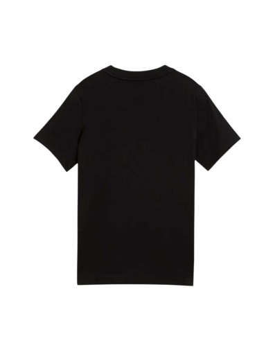 Camiseta Negra PUMA ESS 2 COLOR NO 1 LOGO TEE B