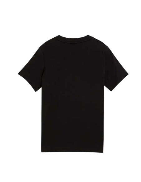 Camiseta Negra PUMA ESS 2 COLOR NO 1 LOGO TEE B