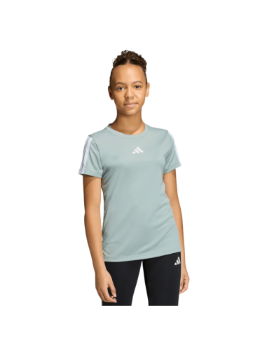 CAMISETA VERDE ADIDAS NIÑA KB6821