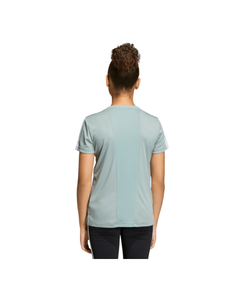CAMISETA VERDE ADIDAS NIÑA KB6821
