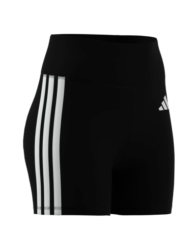 Malla Corta Negra Adidas-OPT ESS 3S S-JD6536 NEGRO-MUJER Fitness