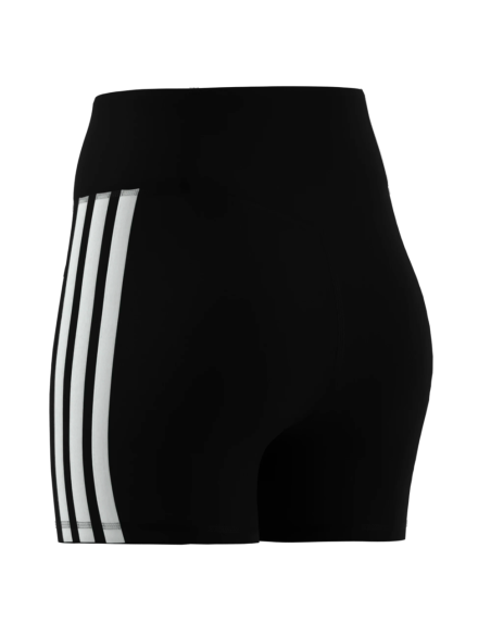 Malla Corta Negra Adidas-OPT ESS 3S S-JD6536 NEGRO-MUJER Fitness