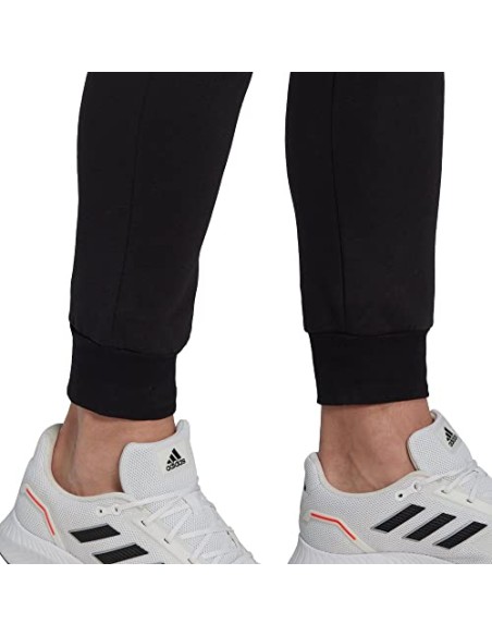ADIDAS-M FEELCOZY PANT NEGRO/BLANCO