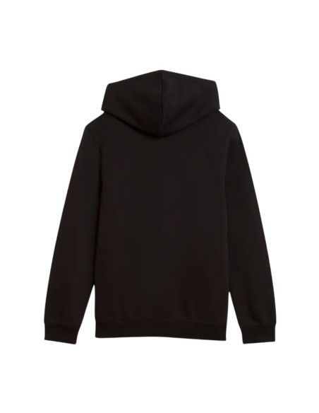 Sudadera Negra PUMA ESS 2 COLOR  LOGO HOODIE