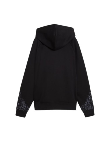 Sudadera Negra Puma SPORT ANIMAL Standard Hoodie FL