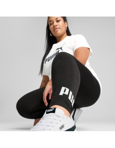 Malla larga Puma-ESS No. 1 Logo Leggings-682426-01-NEGRO MUJER