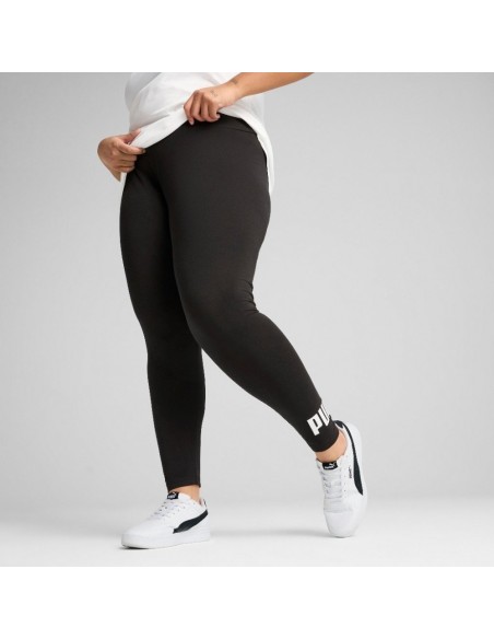 Malla larga Puma-ESS No. 1 Logo Leggings-682426-01-NEGRO MUJER