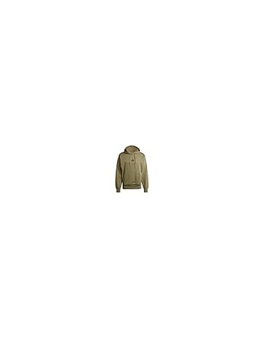 Sudadera Adidas-M FEELCOZY HD-JE3799 VERDE OSCURO-HOMBRE