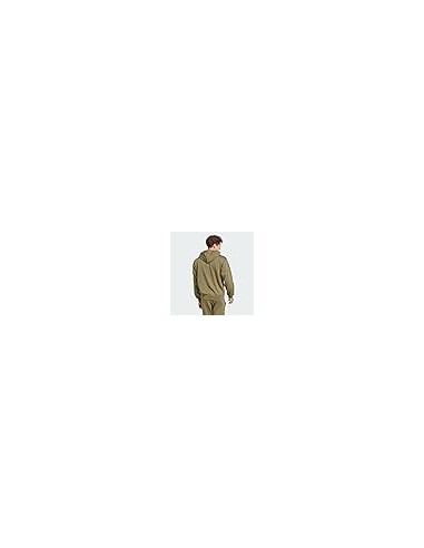 Sudadera Adidas-M FEELCOZY HD-JE3799 VERDE OSCURO-HOMBRE