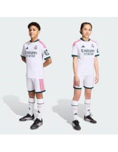 CONJUNTO SET REAL MADRID JUNIOR 1 EQUIPACIÓN 26/27 ADIDAS REAL H Y KIT