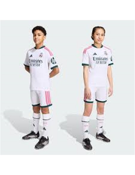 CONJUNTO SET REAL MADRID JUNIOR 1 EQUIPACIÓN 26/27 ADIDAS REAL H Y KIT