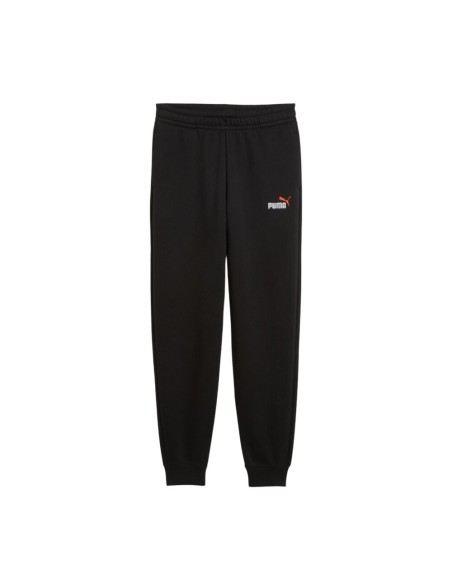 Pantalón chandal negro PUMA ESS 2 COLOR No. 1 Logo Sweatpants FL B para niño