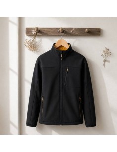 Sofshell Negro Regatta Moutdale Black para hombre