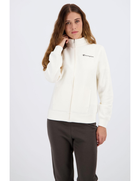 Chándal Blanco Champion Full Zip Suit algodón para mujer