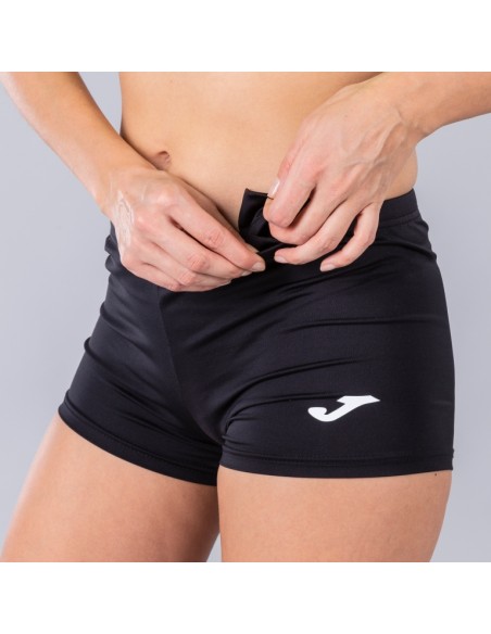 JOMA-SHORT ELASTICO MUJER NEGRO