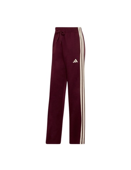 PANTALÓN GRANATE ADIDAS ESSENTIALS 3-STRIPES