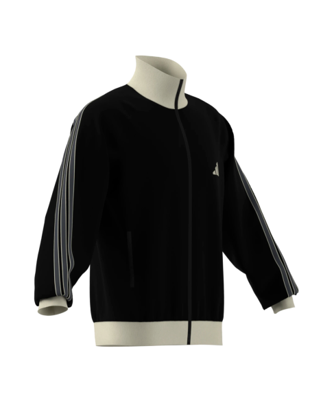 Chaqueta de Chándal Negra ADIDAS CHAQUETA STADIUM REGULAR FIT PIQUE TRACKTOP
