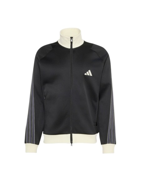 Chaqueta de Chándal Negra ADIDAS CHAQUETA STADIUM REGULAR FIT PIQUE TRACKTOP
