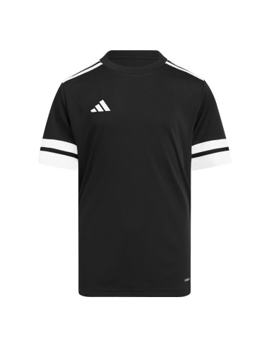 Camiseta de equipos Adidas-SQUA25 JSY Y-JJ0052 NEGRO-UNISEX JUNIOR