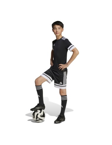 Camiseta de equipos Adidas-SQUA25 JSY Y-JJ0052 NEGRO-UNISEX JUNIOR