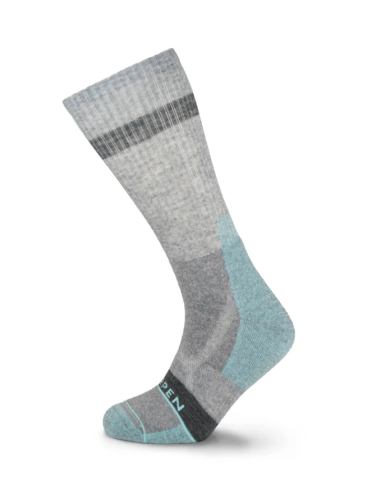 Calcetin Lorpen Gris/turquesa MHMCW MERINO HIKE MIDWEIGHT CREW W