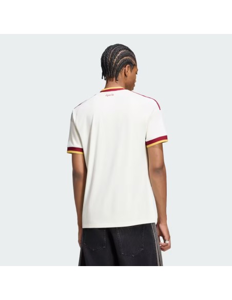 CAMISETA Blanca ADIDAS SELECCION ESPAÑOLA 2º EQUIPACION RFEF A JSY 2S dos estrellas World Champions 2026