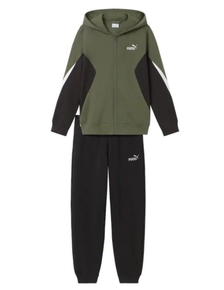 PUMA CHANDAL ESS BLOCK FULL-ZIP SWEAT SUIT B