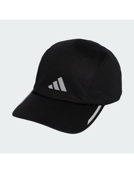 GORRA ADIDAS NEGRA RUNNING MESH 4 PANEL CAP CLIMACOOL JZ0504 UNISEX