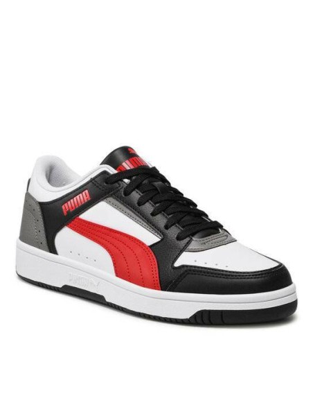 Zapatilla de Moda para UNISEX PUMA Rebound Joy Low White-Urban Red-Pum
