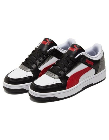 Zapatilla de Moda para UNISEX PUMA Rebound Joy Low White-Urban Red-Pum