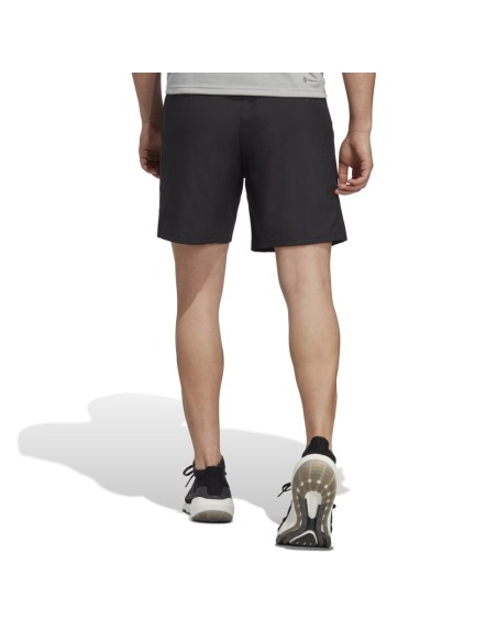 Bermuda negra Adidas negra hombre