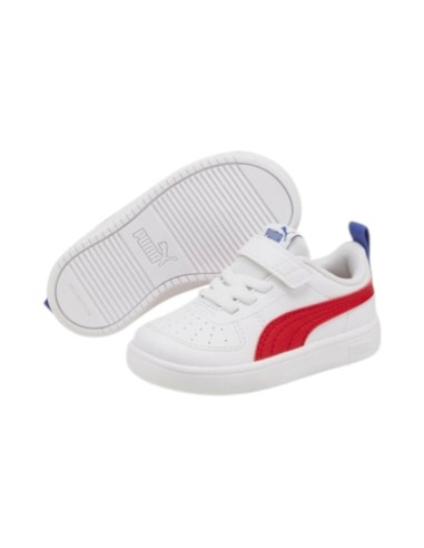 Zapatilla de Moda para UNISEX JUNIOR PUMA Rickie AC Inf BLANCO-NEGRO