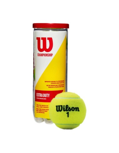 WILSON BOTE 3 PELOTAS CHAMPIONSHIP XD